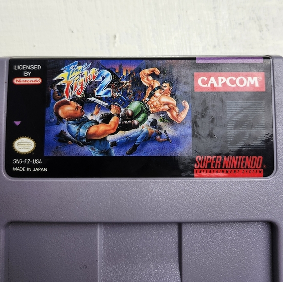 Final Fight 2 (Super Nintendo, 1993) ~AUTHENTIC GAME~ Tested & Working - Picture 4 of 4